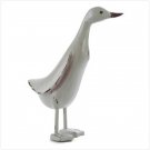 CARVED WOODEN SAGE DUCK