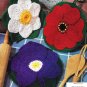 Annie's Attic Flower Power Potholders OOP HTF
