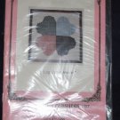 VTG "Log Cabin Hearts" quilt square pattern unopened package FREE US SHIPPING