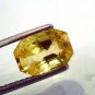 4.07 Ct IGL Certified Unheated Untreated Natural Ceylon Yellow Sapphire AAAAA