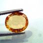 3.97 Ct IGL Certified Natural Ceylon Orange Yellow Padparadscha Sapphire