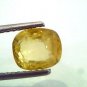 3.80 Ct IGL Certified Unheated Untreated Natural Ceylon Yellow Sapphire A++