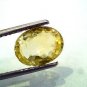 3.56 Ct IGL Certified Unheated Untreated Natural Ceylon Yellow Sapphire AA