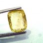 3.31 Ct IGL Certified Unheated Untreated Natural Ceylon Yellow Sapphire AAAAA