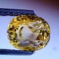 4.41 Ct Untreated Natural Ceylon Yellow sapphire Pukhraj Stone