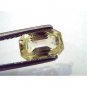 2.46 Ct  Unheated Untreated Natural Ceylon Yellow Sapphire/Pukhraj