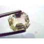 2.26 Ct Unheated Untreated Natural Ceylon Yellow Sapphire/Pukhraj