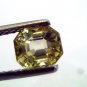 1.48 Ct Unheated Untreated Natural Ceylon Yellow Sapphire/Pukhraj