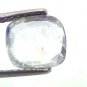 3.26 Ct Unheated Untreated Natural White Sapphire Gemstone