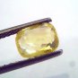 2.01 Ct 3.3 ratti Unheated Untreated Natural Ceylon Yellow Sapphire