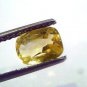 2.01 Ct 3.3 ratti Unheated Untreated Natural Ceylon Yellow Sapphire