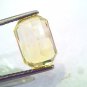 7.35 Ct Unheated Untreated Natural Ceylon Yellow Sapphire Gems AAA