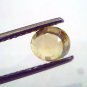 2.05 Ct 3.4 ratti Unheated Untreated Natural Ceylon Yellow Sapphire