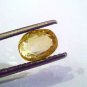 2.62 Ct Unheated Untreated Natural Ceylon Yellow Sapphire AAAAA
