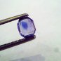 0.88 Ct Unheated Untreated Natural Ceylon Blue Sapphire Neelam