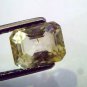 2.53 Ct Unheated Untreated Natural Ceylon Yellow Sapphire/Pukhraj