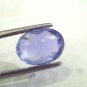 3.16 Ct Unheated Untreated Natural Srilankan Blue Sapphire Neelam
