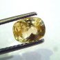 2.07 Ct Unheated Untreated Natural Ceylon Yellow Sapphire Pukhraj