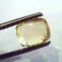 2.19 Ct Unheated Untreated Natural Ceylon Yellow Sapphire Stone