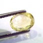 2.26 Ct Unheated Untreated Natural Ceylon Yellow Sapphire Stone
