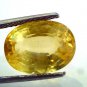 Huge 10.05 Ct Unheated Untreated Natural Ceylon Yellow Sapphire