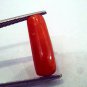 3.21 Carat Natural Italian Red Coral Moonga Gemstone