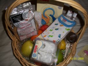 Baby Boy New Arrival Basket