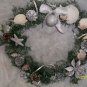 Wreath - Christmas Shells - Silver