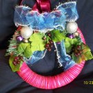 Wreath - Multi-color yarn