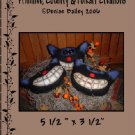 Folkart Felt Cat Ornie/Fillers E-Pattern