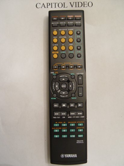 New For YAMAHA RAV315 Audio/Video AV Receiver Remote Control HTR6040G New For YAMAHA RAV315 Audio/Video AV Receiver Remote Control HTR6040G