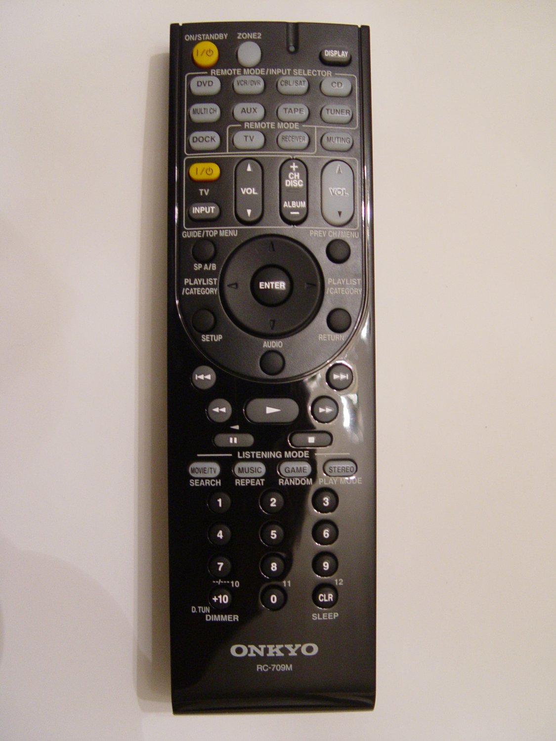 Onkyo RC-709M Remote Control Part # 24140709