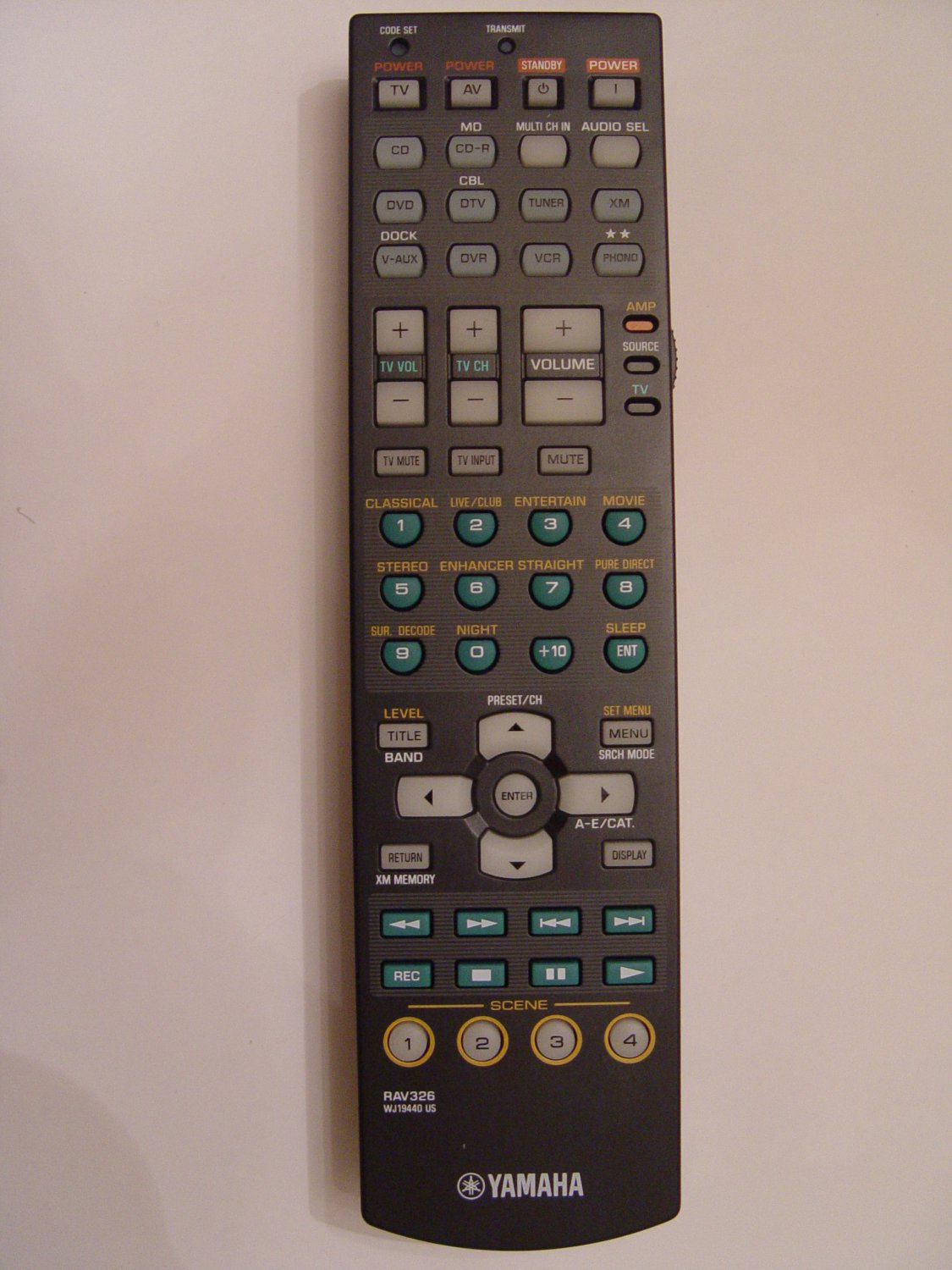 YAMAHA RAV242 пульт для AV-ресивера Yamaha RX-V530RDS - Пульты ДУ! Интернет-мага