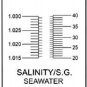 TRUE NATURAL Salinity Refractometer 4 Reef Aquarium, Sea Water, Hydrometer, Aquarium Shop (5) Pack