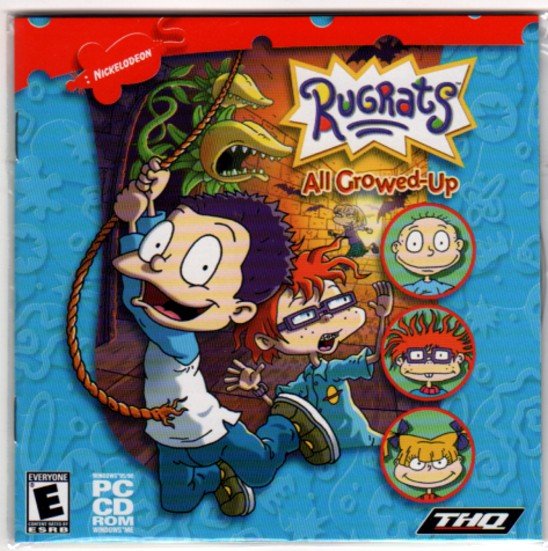 Rugrats: All Growed-Up (All Ages) PC CD-ROM for Windows - NEW in SLEEVEDesc...