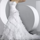 Sexy A LINE STYLE Wedding Dress Bridesmaid Bridal Gown Custom
