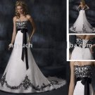 Sexy A LINE STYLE Wedding Dress Bridesmaid Bridal Gown Custom