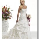 Sexy A LINE STYLE Wedding Dress Bridesmaid Bridal Gown Custom
