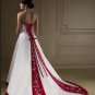 Sexy A LINE STYLE Wedding Dress Bridesmaid Bridal Gown Custom