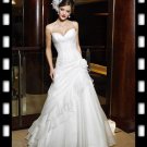 Sexy A LINE STYLE Wedding Dress Bridesmaid Bridal Gown Custom