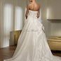 Sexy A LINE STYLE Wedding Dress Bridesmaid Bridal Gown Custom
