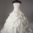 Sexy A LINE STYLE Wedding Dress Bridesmaid Bridal Gown Custom