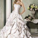 Sexy A LINE STYLE Wedding Dress Bridesmaid Bridal Gown Custom