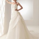 Sexy A LINE STYLE Wedding Dress Bridesmaid Bridal Gown Custom
