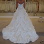 Sexy A LINE STYLE Wedding Dress Bridesmaid Bridal Gown Custom