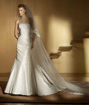 Sexy A LINE STYLE Wedding Dress Bridesmaid Bridal Gown Custom