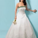 Sexy A LINE STYLE Wedding Dress Bridesmaid Bridal Gown Custom
