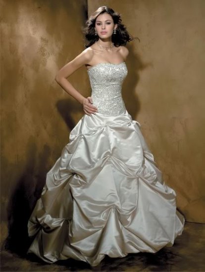 Sexy A LINE STYLE Wedding Dress Bridesmaid Bridal Gown Custom