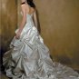 Sexy A LINE STYLE Wedding Dress Bridesmaid Bridal Gown Custom