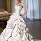 Sexy A LINE STYLE Wedding Dress Bridesmaid Bridal Gown Custom